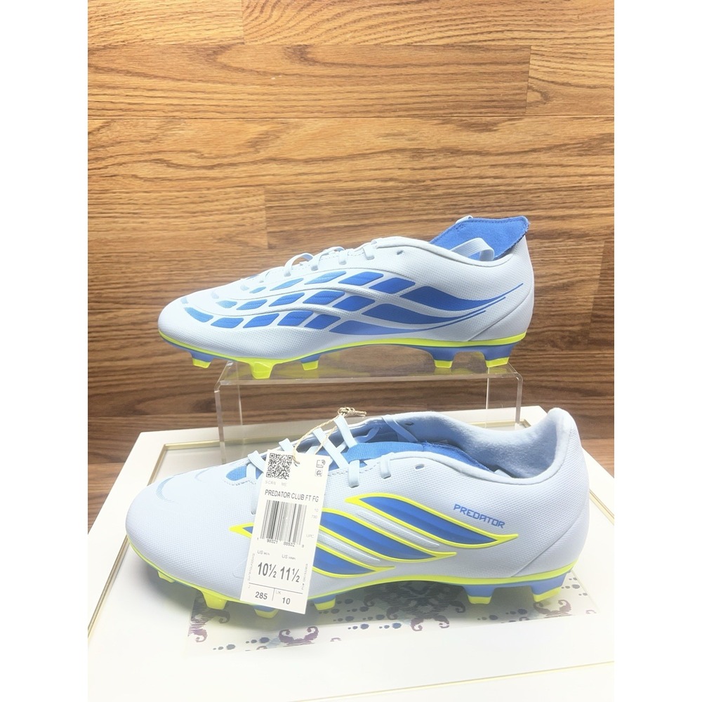 adidas Predator League FT FG Fold-Over Tongue Soccer Cleats Men Size 10.5 JS0423